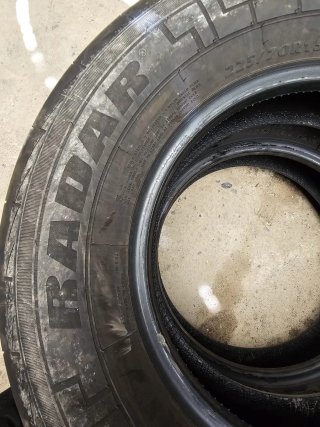 nuematecos 225/70/R15c . Áño 2025