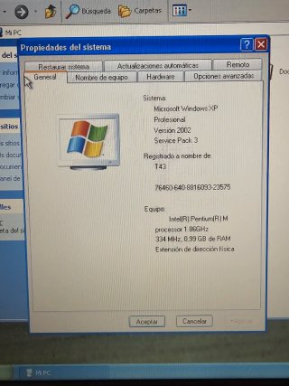 IBM ThinkPad T43