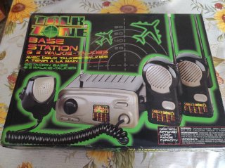Walkie talkie de los años 90
