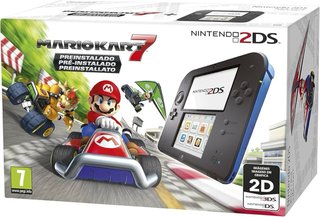 Caja de distribución Nintendo 2ds Mario Kart 12ud