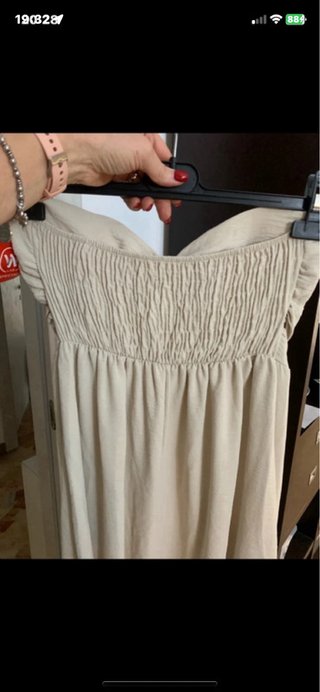 Vestito lungo spalle scoperte M nuovo