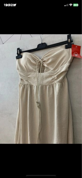 Vestito lungo spalle scoperte M nuovo