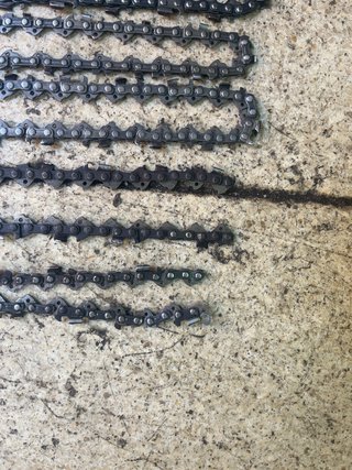 Lote cadenas de motosierra