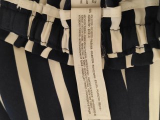 Pantaloni strisce leggeri Zara