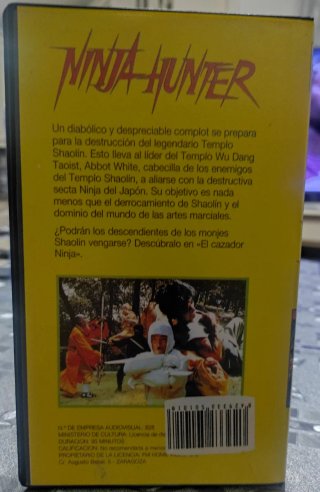 Ninja Hunter vhs