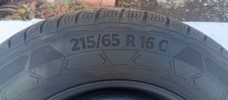 Ruedas T5 transporter ,multivan 215/65/R16C