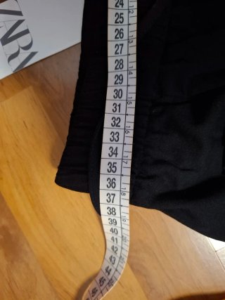 Pantalón zara negro ancho