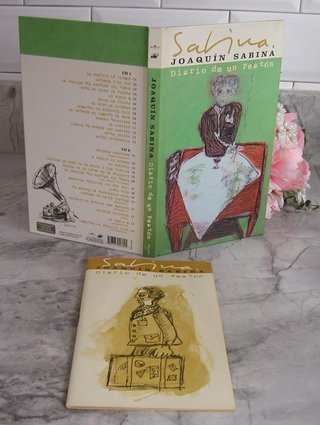CD doble con libro diario de un peatón J. Sabina