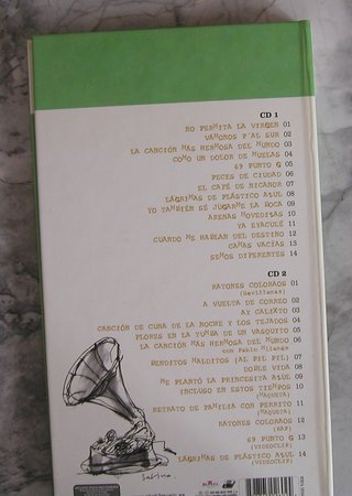 CD doble con libro diario de un peatón J. Sabina