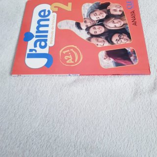 Libro de texto J'aime Méthode de francais 2 Anaya
