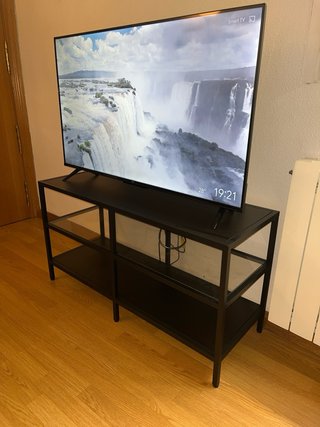 Mueble TV negro Ikea Vittsjö