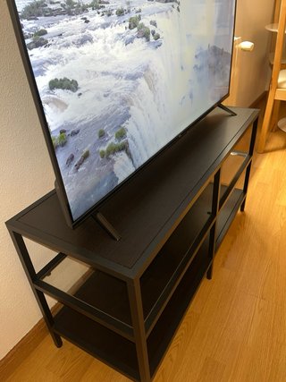 Mueble TV negro Ikea Vittsjö