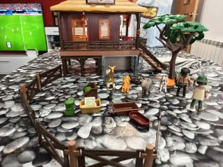 Casa de Playmobil safari