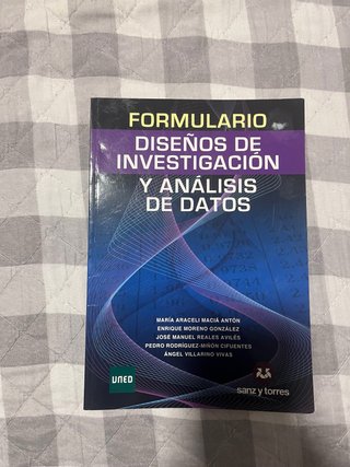 Formulario diseños investigacion
