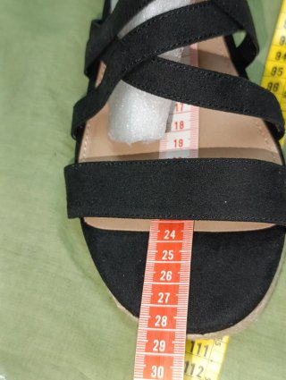 Alpargatas tacon cuña Torrid talla 43.5 AN01
