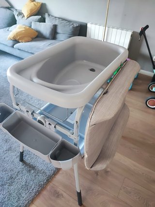 Bañera y cambiador Cuddle & Bubble de Chicco