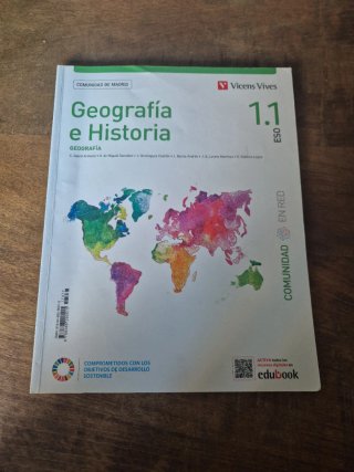 GEOGRAFIA E HISTORIA 1 (1.1-1.2) MADRID (CER)