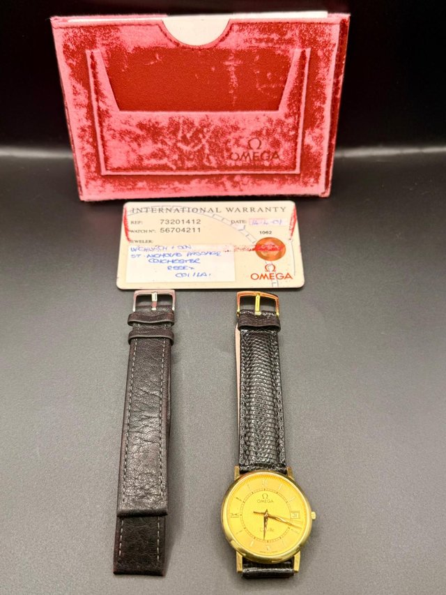 Omega De Ville Prestige Reloj de Oro de 18kt