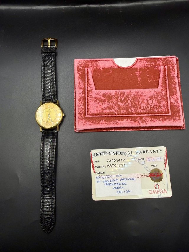 Omega De Ville Prestige Reloj de Oro de 18kt