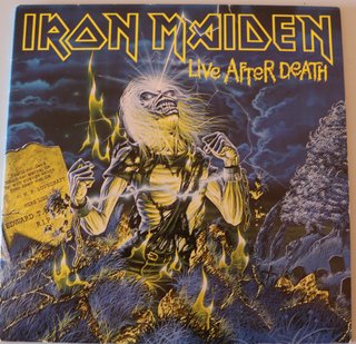 LP doble IRON MAIDEN - Live after Death