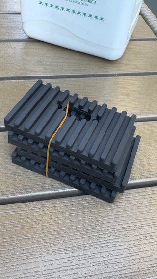 4 gomas antivibración