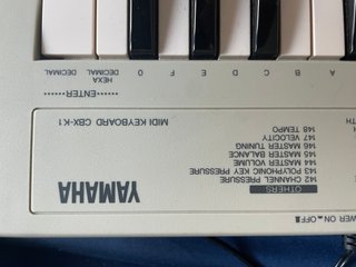 Yamaha CBX-K1 MIDI Keyboard