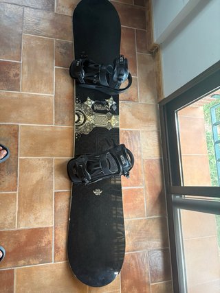 Tabla snow Rossignol + fijaciones wezde + funda