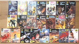 32 Bolsilibros Ciencia Ficción Bruguera