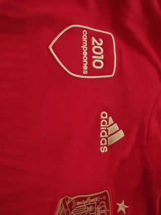 Camiseta de la selección española mundial 2010