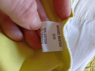 Pantalón verde claro talla 42 marca MichelBustos