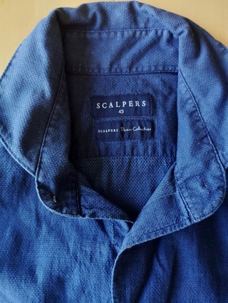 Camisa Scalpers "Denim Collection" Azul