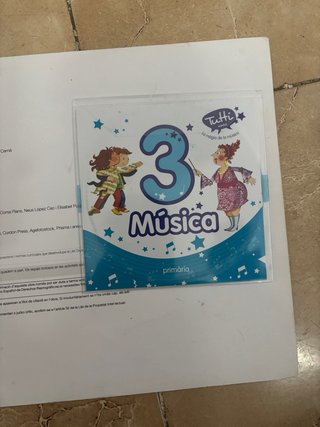 Libro música 3 primaria Tutti