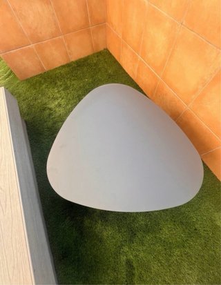 Mesa exterior metal gris antracita HUMPA