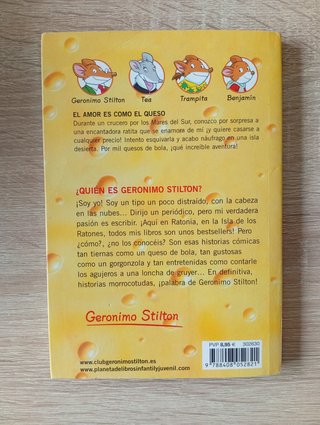 Lote 3 libros infantiles Disney y Geronimo Stilton