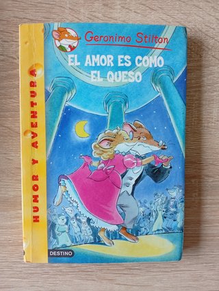 Lote 3 libros infantiles Disney y Geronimo Stilton