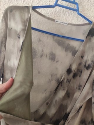 Blusa cruzada Mujer