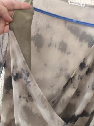 Blusa cruzada Mujer