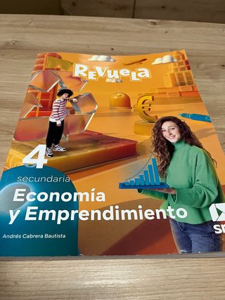 Economía y emprendimiento 4o Secundaria : Revuela