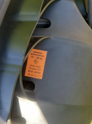 Silla coche infantil Recaro Monza Isofix