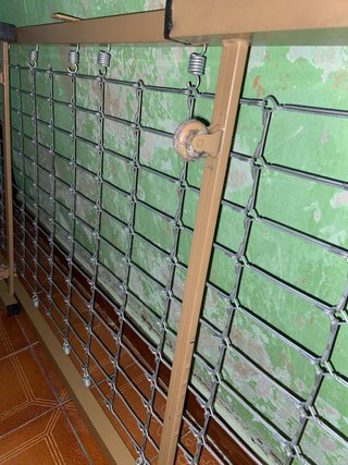 Somier 90cm muelles, plegable