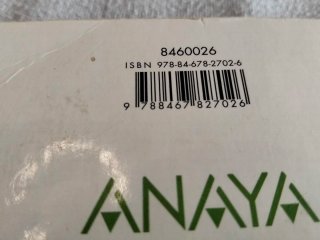 Libro biología y geología 1 de bachiller Anaya