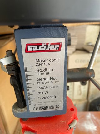 trapano a colonna So.di.fer modello ZJ4113A