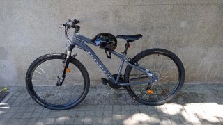 Bicicleta MTB Rockrider Expl 50 27,5" Gris