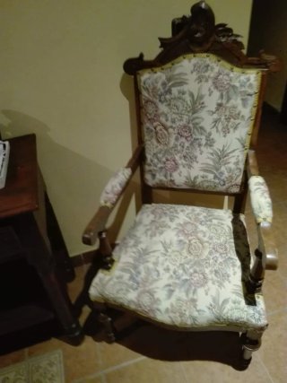 Tresillo Isabelino vintage