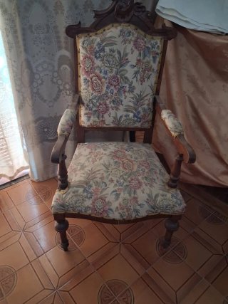 Tresillo Isabelino vintage