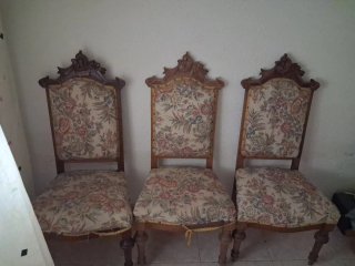 Tresillo Isabelino vintage