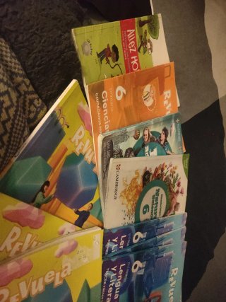 Libros 6 primaria Trinity college