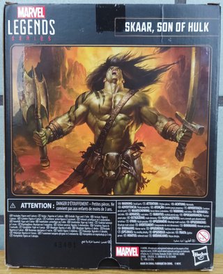 MARVEL LEGENDS. SKAAR TORSO Y ACCESORIOS.