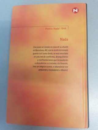 Nada, de Carmen Laforet