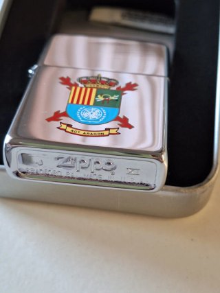 Mechero  Zippo con escudo AGT ARAGON
